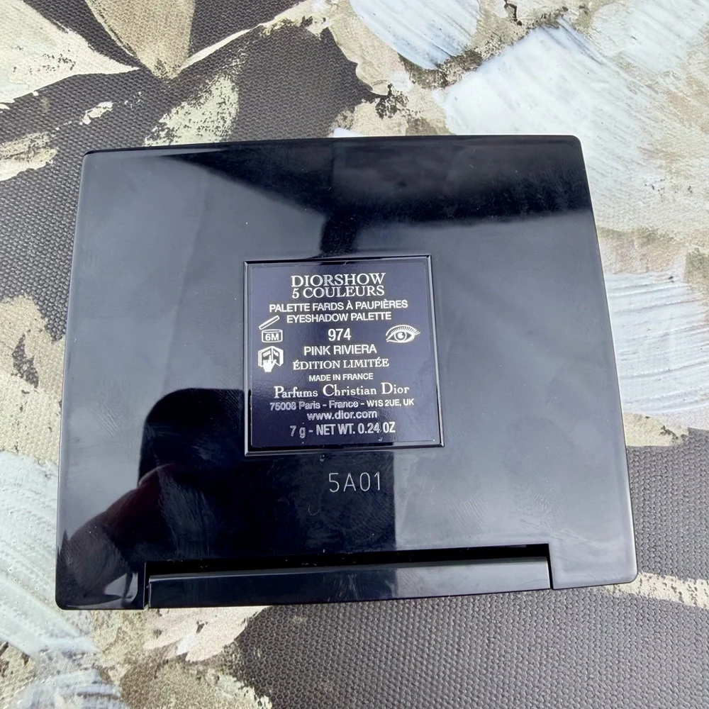 NIB Dior Diorshow 5 Couleurs High Color Eyeshadow Wardrobe in Pink Riviera.